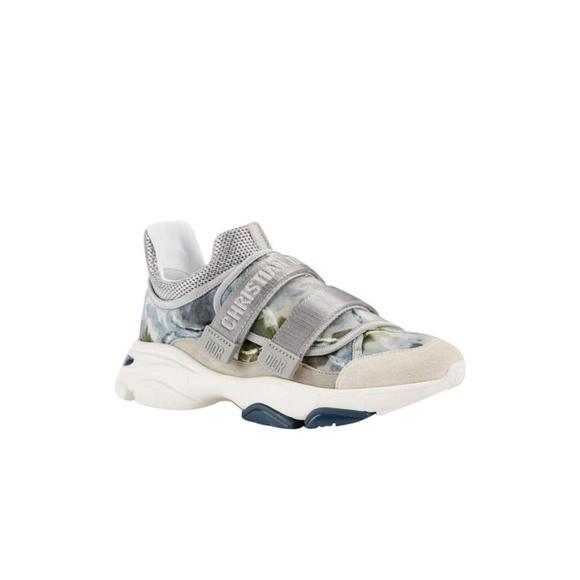 Dior - D-Wander Camouflage Techno Fabric Sneakers - IT 38 - Picture 6 of 7